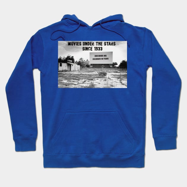 90th Anniversary Drive-in Tee Hoodie by ADVENTURELAND VIDEO